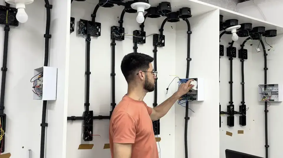 Instalação de quadro elétrico residencial